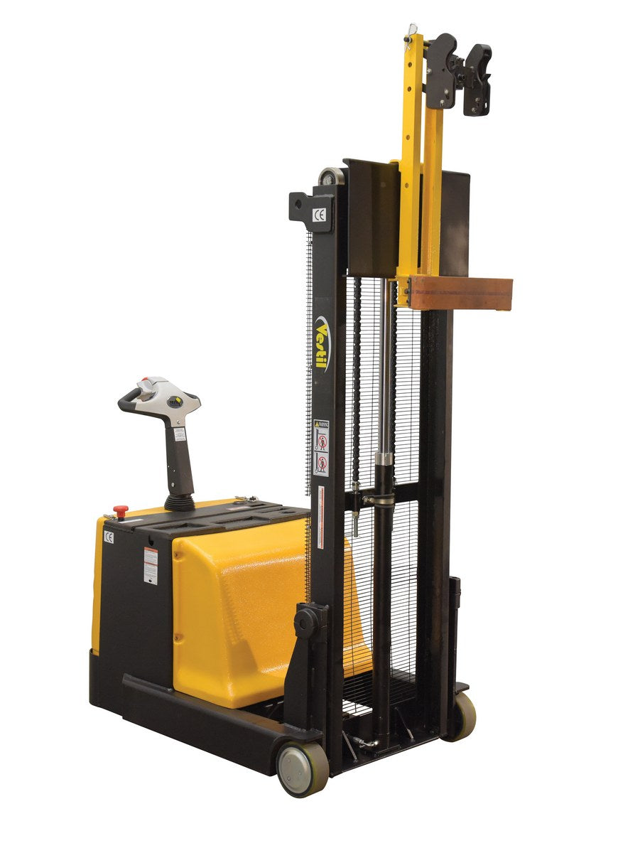 Steel Counter Balanced Drum Lifter Dual Grip 62 In. Lifting Height 1,000 Lb. Capacity Yellow/Black