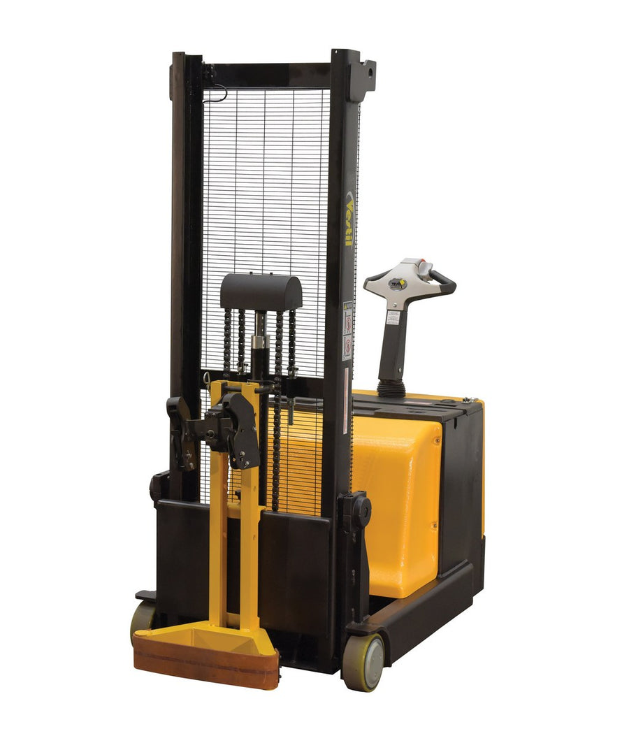 Steel Counter Balanced Drum Lifter Dual Grip 62 In. Lifting Height 1,000 Lb. Capacity Yellow/Black