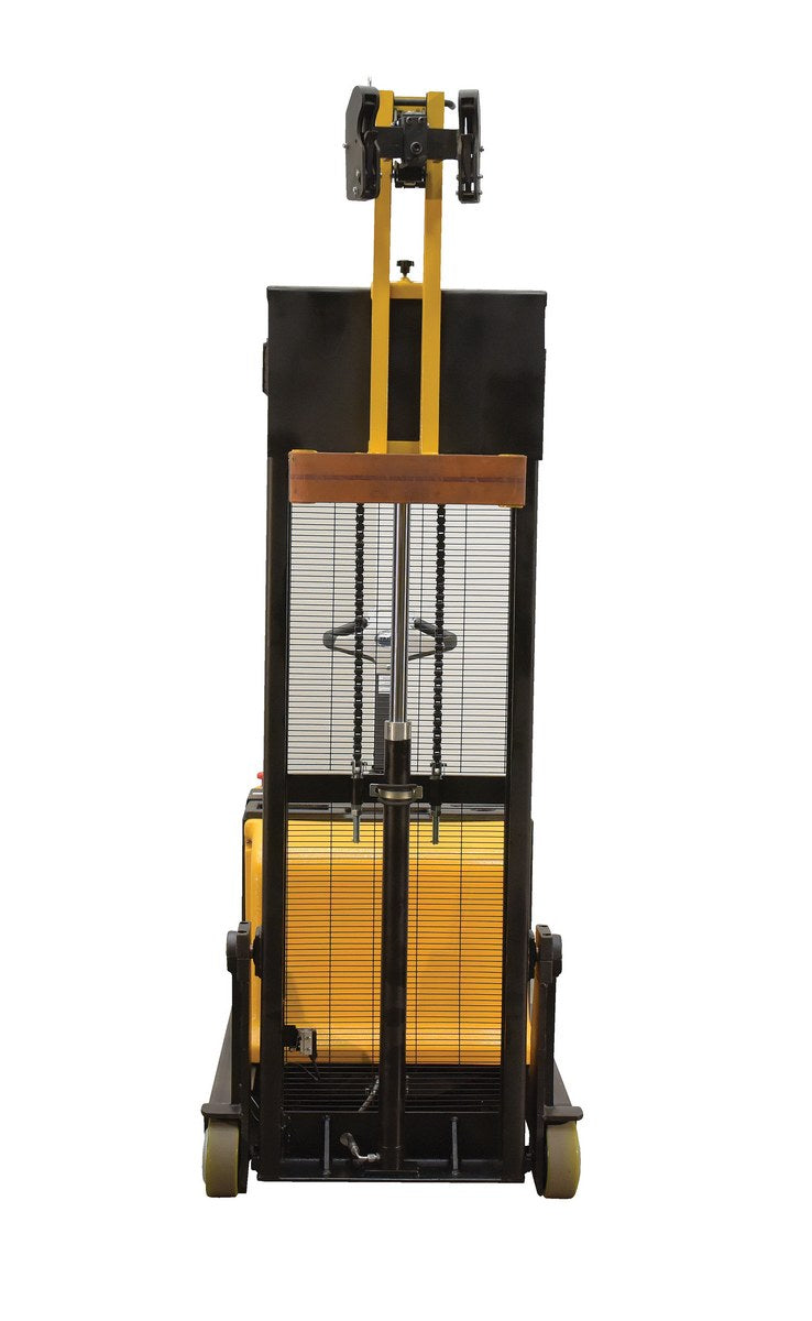 Steel Counter Balanced Drum Lifter Dual Grip 62 In. Lifting Height 1,000 Lb. Capacity Yellow/Black