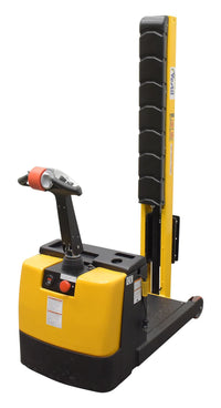 Thumbnail for Vestil Steel Counter Balanced Powered Drive Narrow Mast Stacker 60