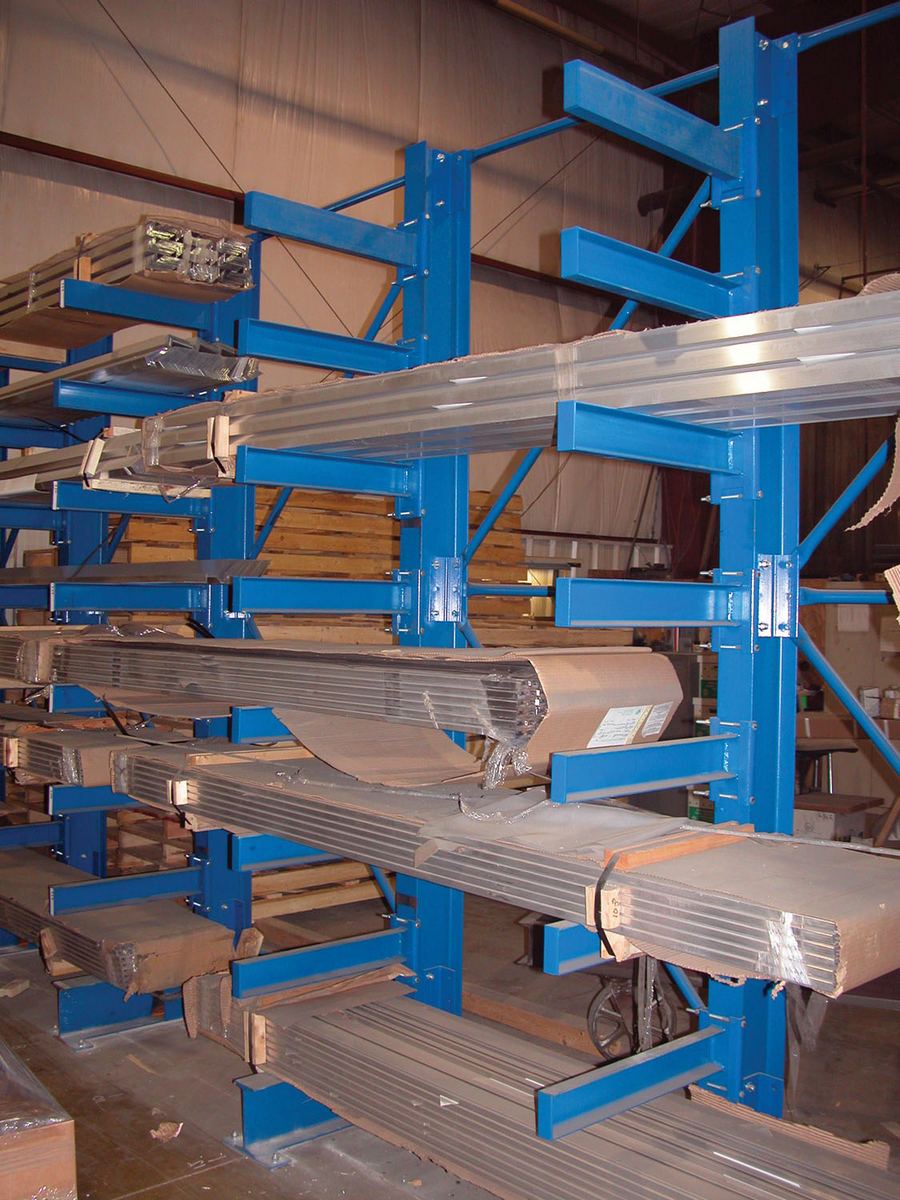 24"L Single Arm Cantilever Rack