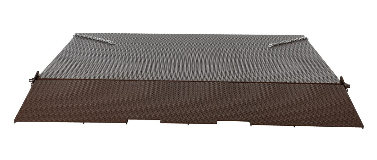 84"W Heavy Duty Steel Container Ramp