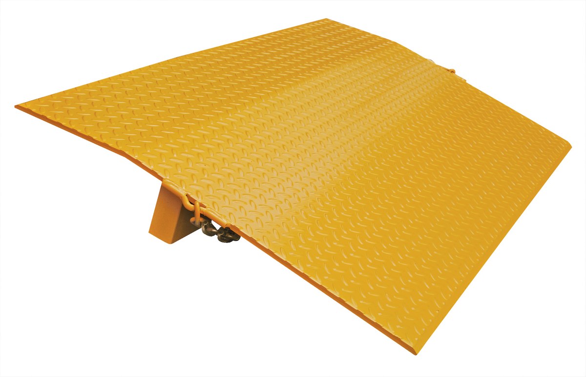 48"W x 30"L Steel Truck Dockplate w/ 5,000-lbs Capacity