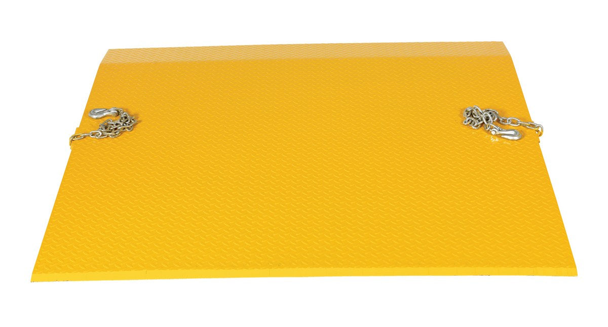 60"W x 60"L Steel Truck Dockplate w/ 5,500-lbs Capacity