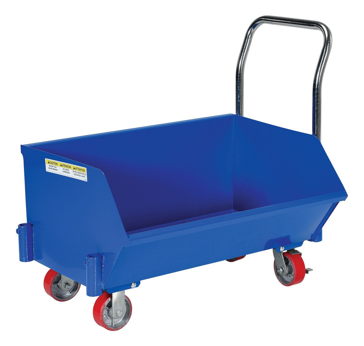 1/4 CuYd Steel Low Profile Hopper