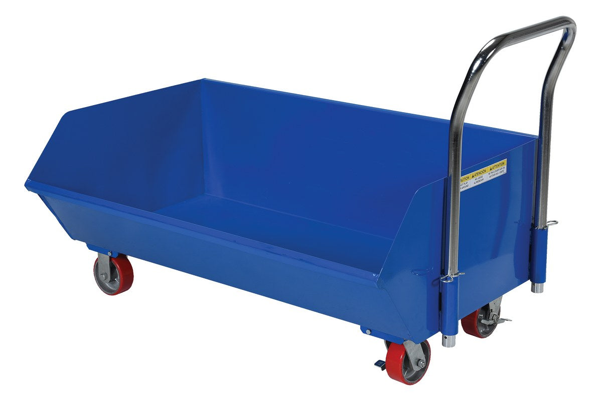 1/3 CuYd Steel Low Profile Hopper