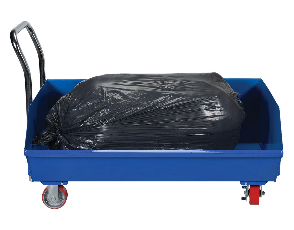 1/3 CuYd Steel Low Profile Hopper