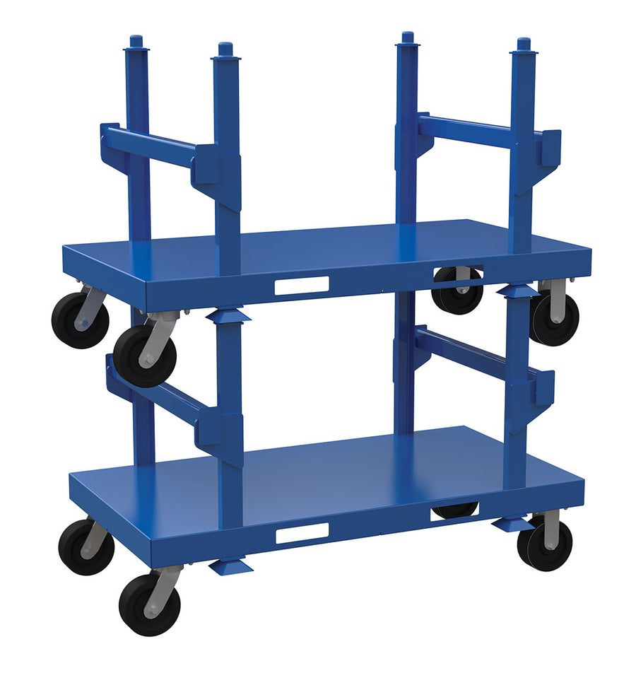 HEAVY DUTY STACKABLE MATERIAL CART