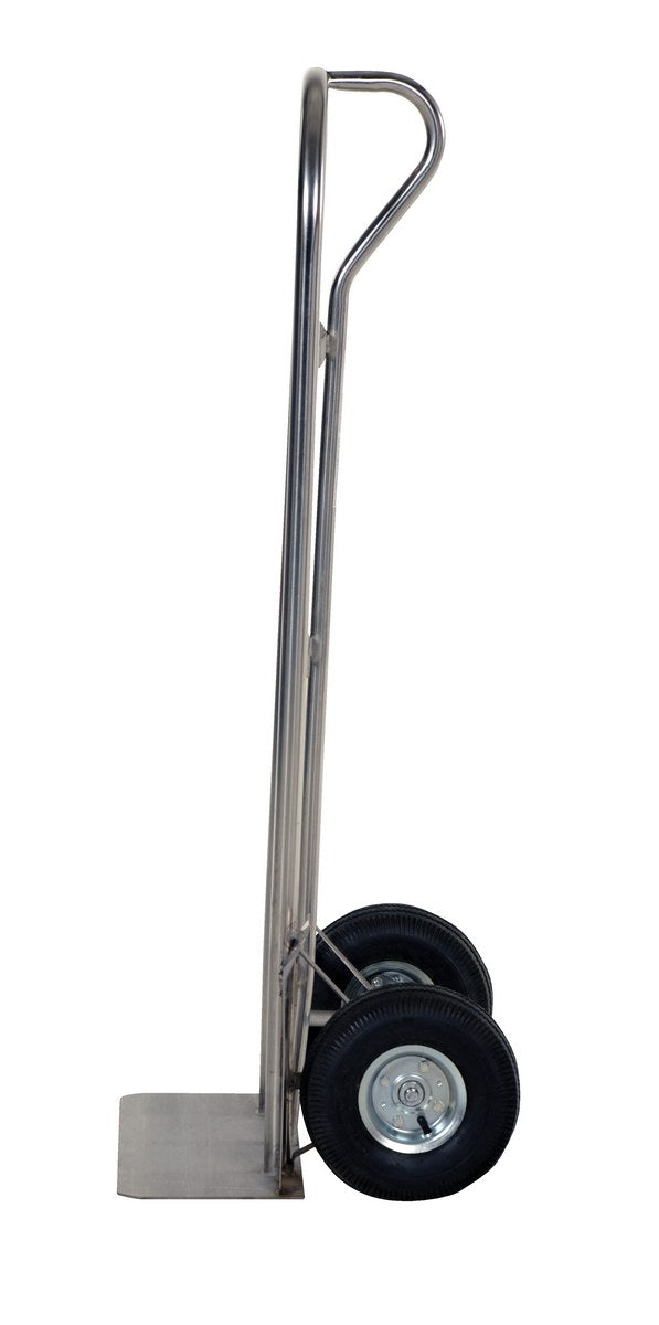 SS P HANDLE TRUCK-600LB PNEUMATIC WHEELS