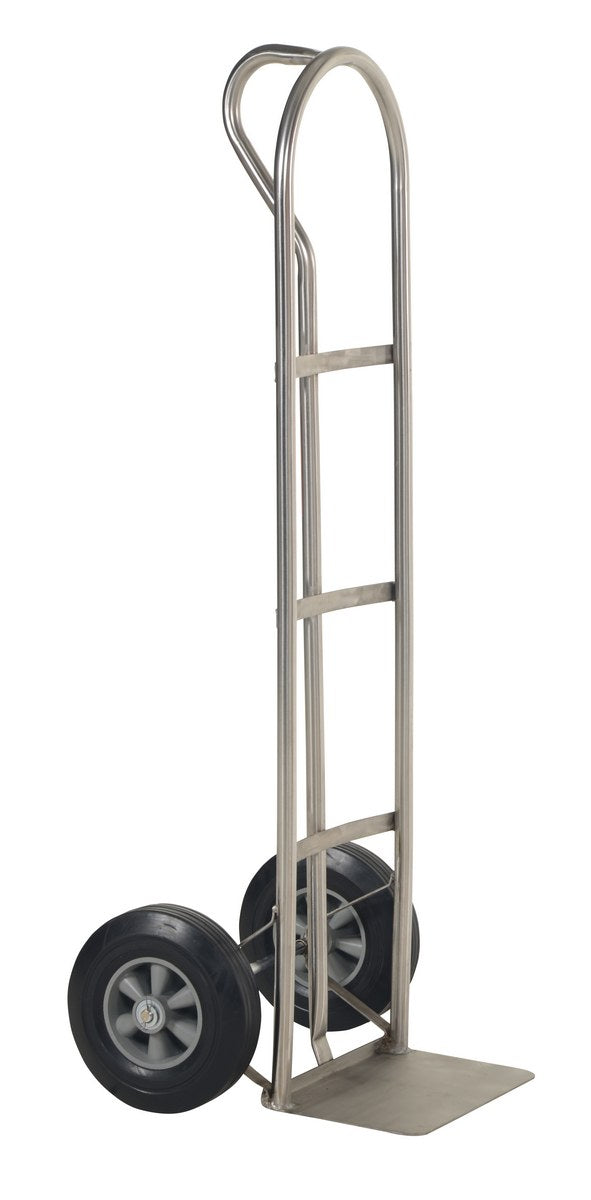 P-HANDLE TRUCK 500 LB HARD RUBBER WHEELS