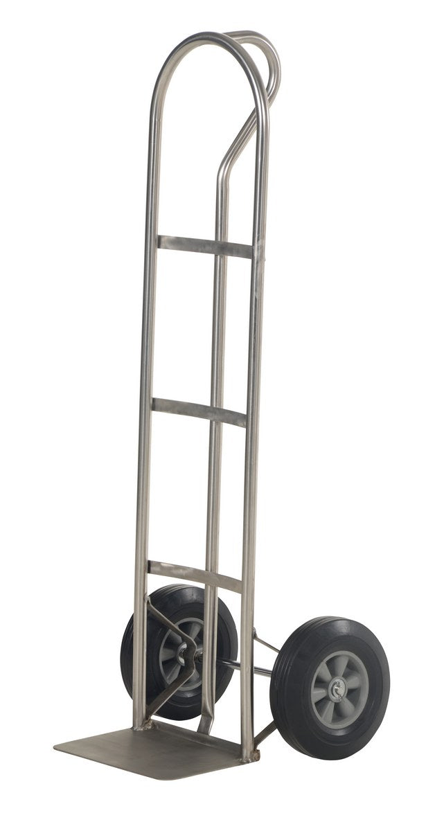 P-HANDLE TRUCK 500 LB HARD RUBBER WHEELS
