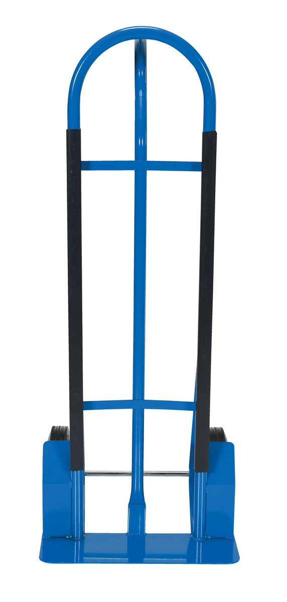 HD P-HANDLE TRUCK 600 LB HARD RUBBER