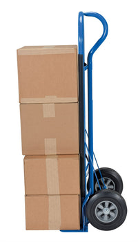 Thumbnail for HD P-HANDLE TRUCK 600 LB HARD RUBBER