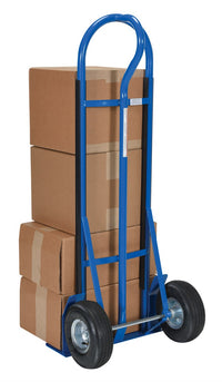 Thumbnail for HD STEEL P-HANDLE TRUCK 600 LB PNEUMATIC