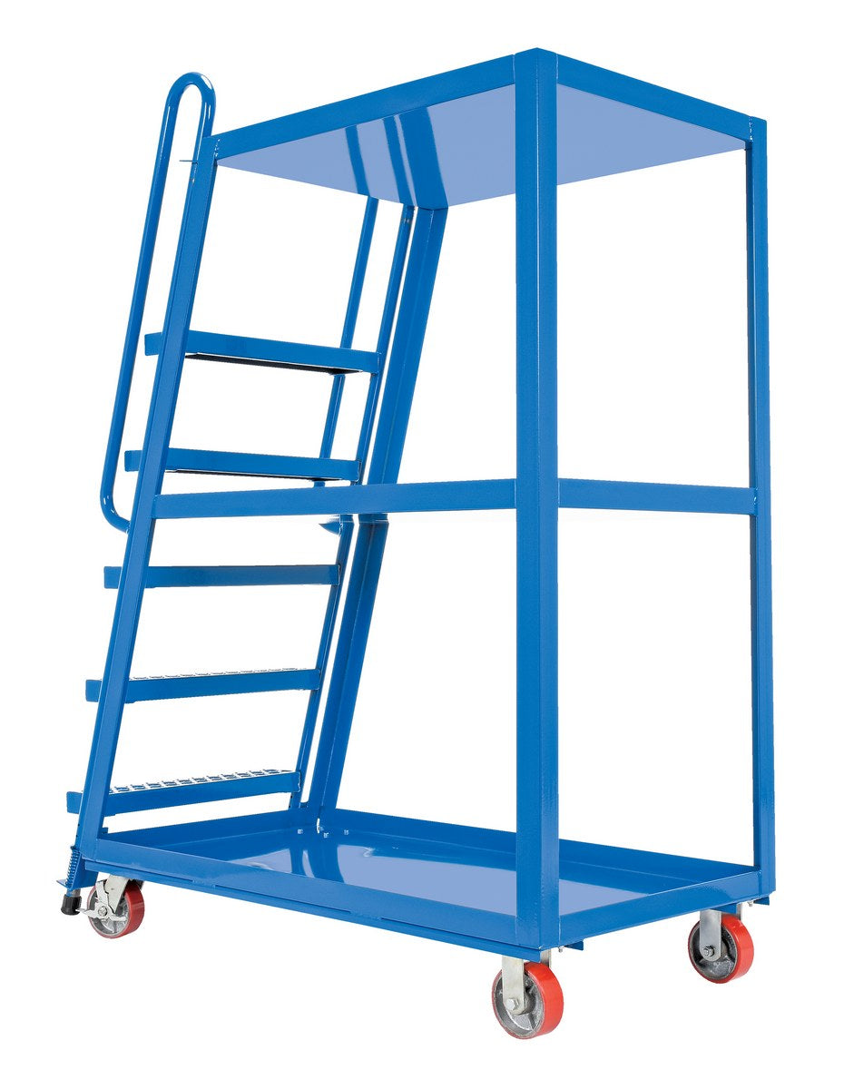 28" x 52" Hi-Frame Steel Stockpicker w/ 5" Casters