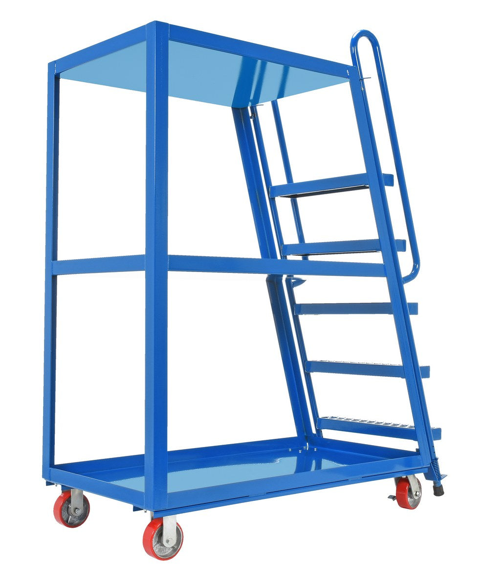 28" x 52" Hi-Frame Steel Stockpicker w/ 5" Casters
