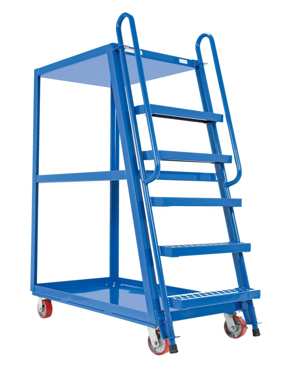 28" x 52" Hi-Frame Steel Stockpicker w/ 5" Casters