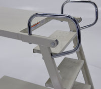 Thumbnail for Steel Cantilever Stock Picker Truck 41-3/8 In. x 20-1/2 In. x 40-7/8 In. 440 Lb. Capacity White