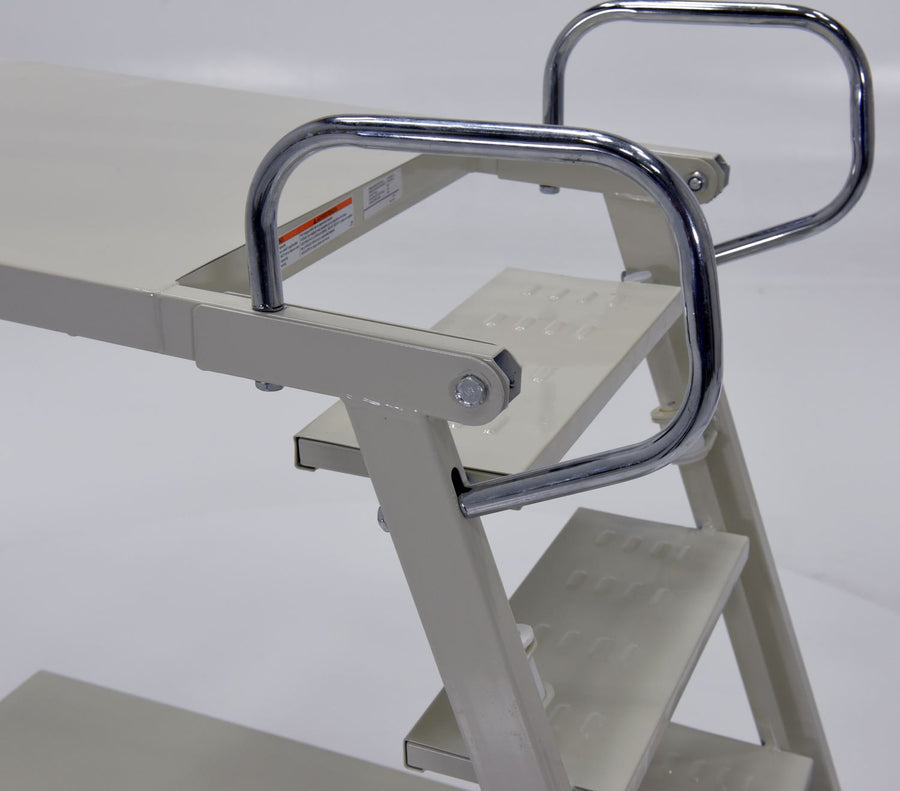 Steel Cantilever Stock Picker Truck 41-3/8 In. x 20-1/2 In. x 40-7/8 In. 440 Lb. Capacity White