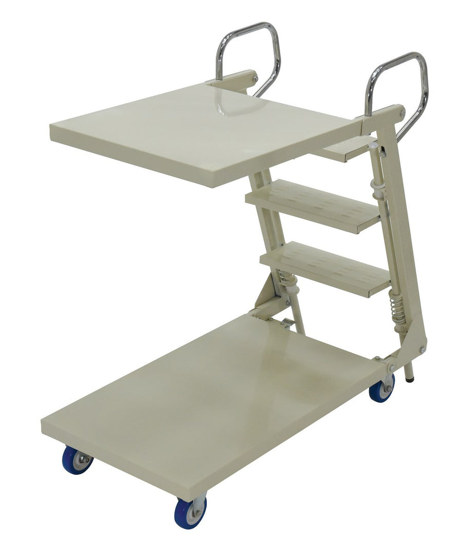 Steel Cantilever Stock Picker Truck 41-3/8 In. x 20-1/2 In. x 40-7/8 In. 440 Lb. Capacity White