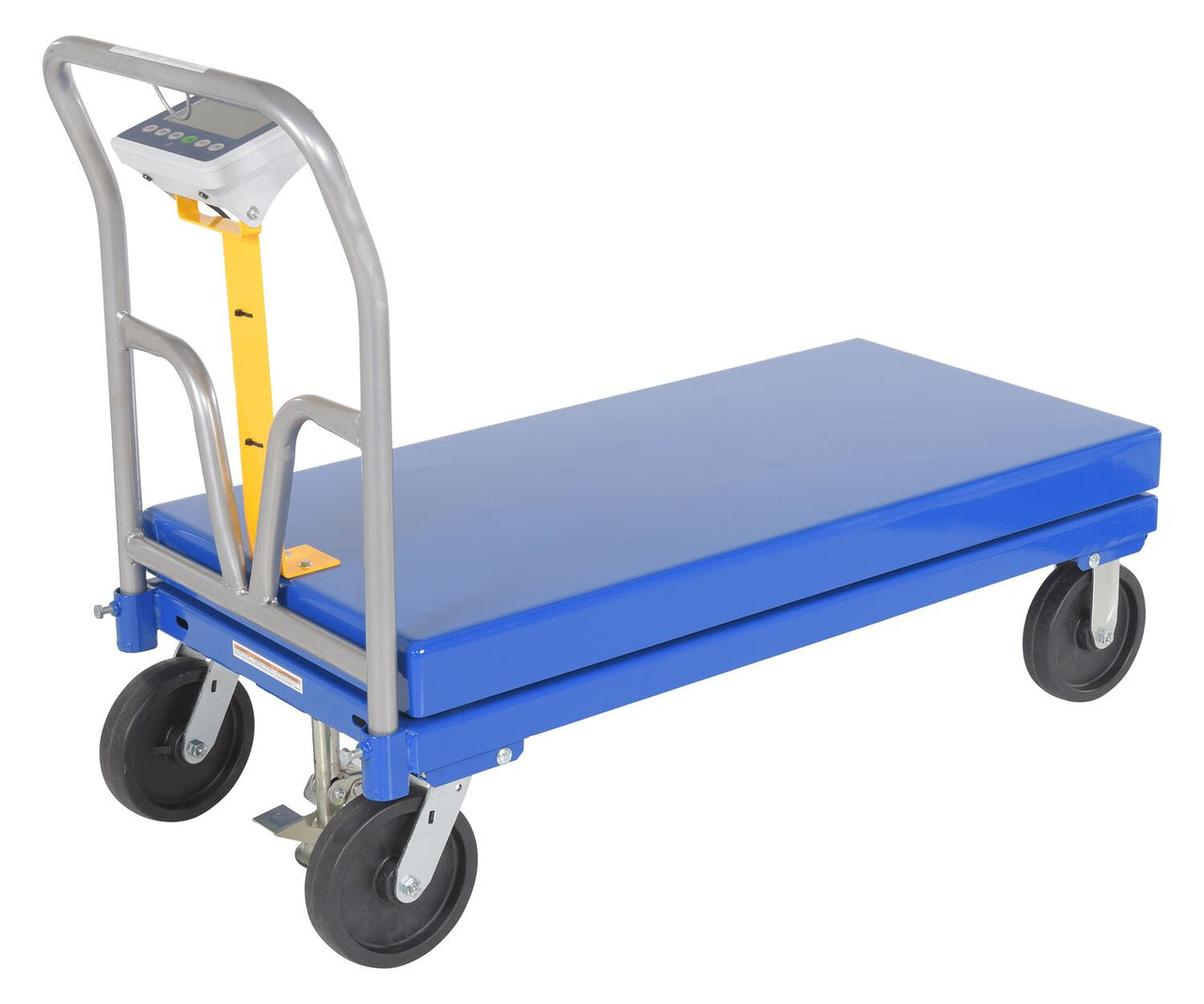 24" x 48" Steel Platform Truck with Digital Scale