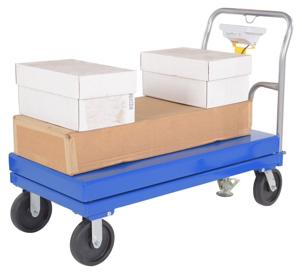 24" x 48" Steel Platform Truck with Digital Scale