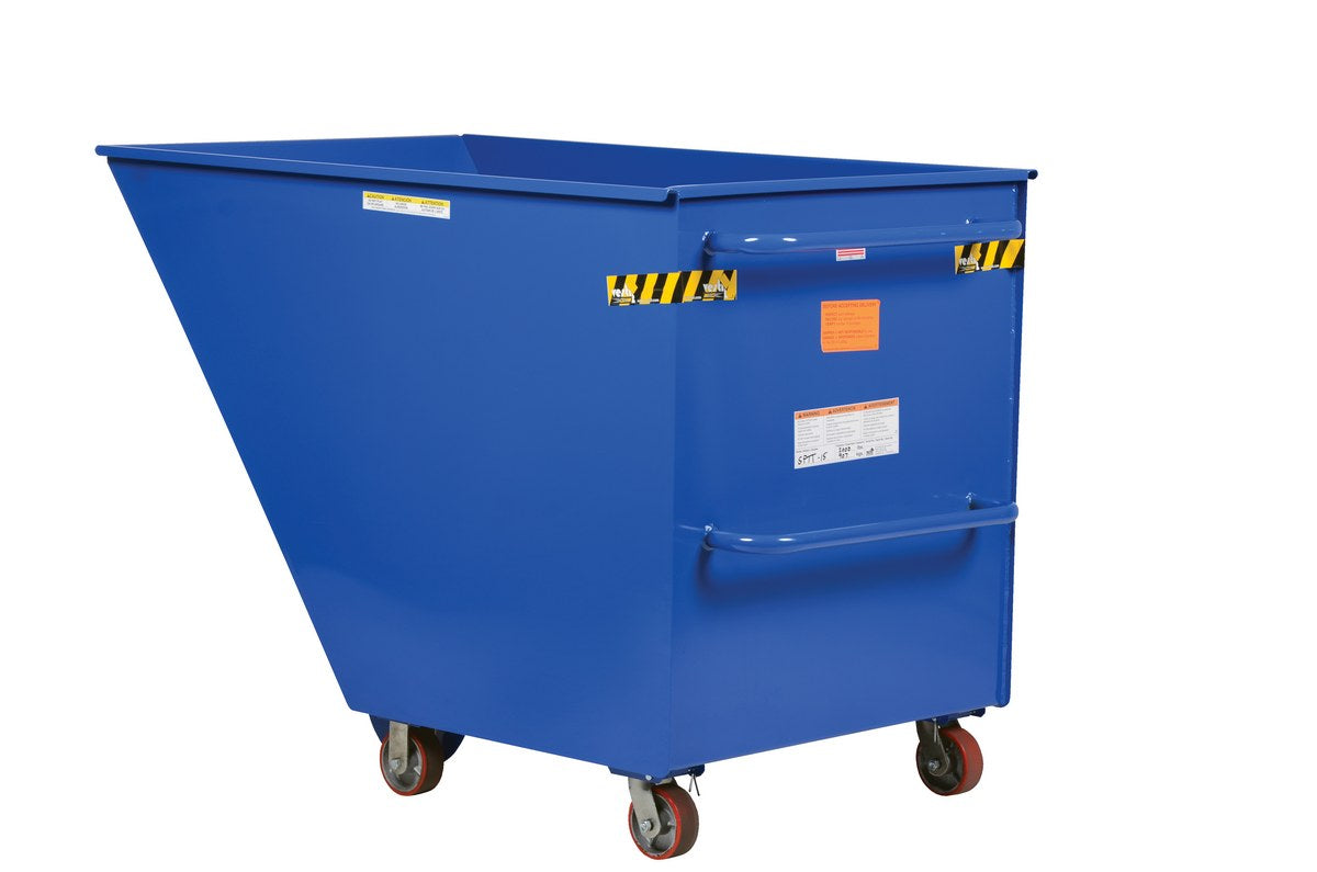 1-1/2 CuYd Steel Portable Tilt Truck