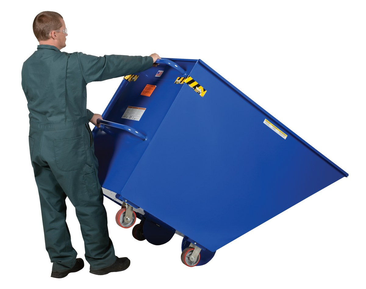 1-1/2 CuYd Steel Portable Tilt Truck