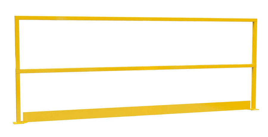 108"L Steel Square Safety Handrail w/ Toeboard