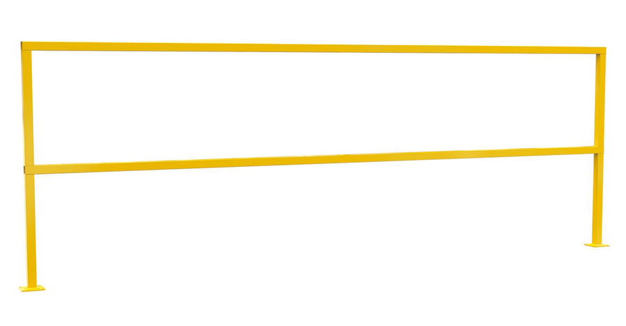 120"L Steel Square Safety Handrail No Toeboard