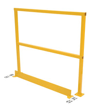 Thumbnail for SAFETY HANDRAIL-HARDWARE W/TOEBOARD 48IN - Model SQ-48-TB-HWR