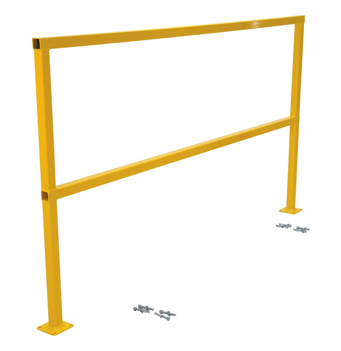 72" Steel Handrail w/ Hardware No Toeboard