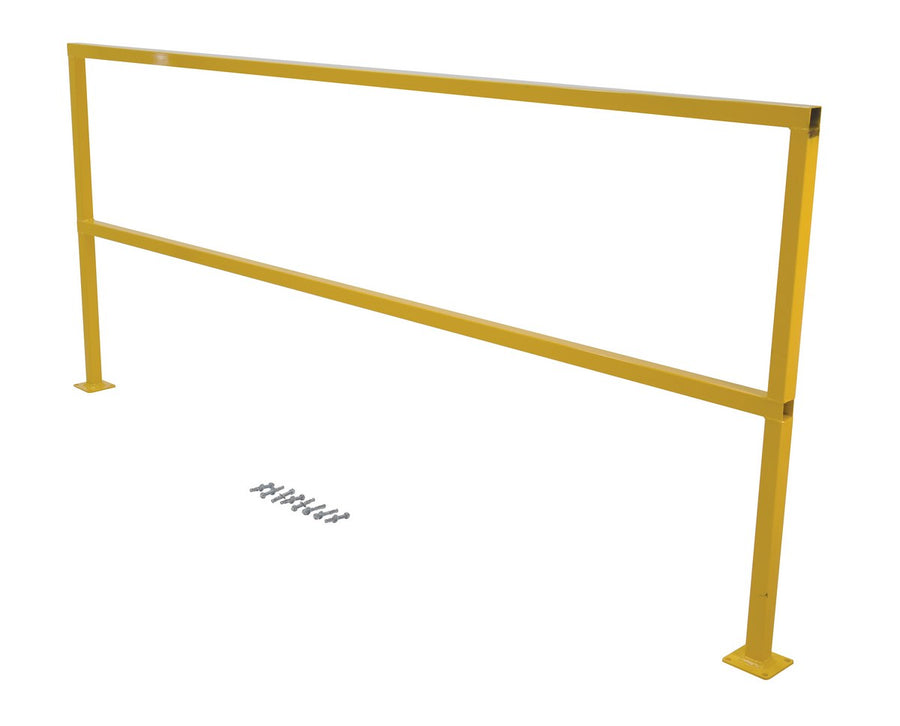 96" Steel Handrail w/ Hardware No Toeboard
