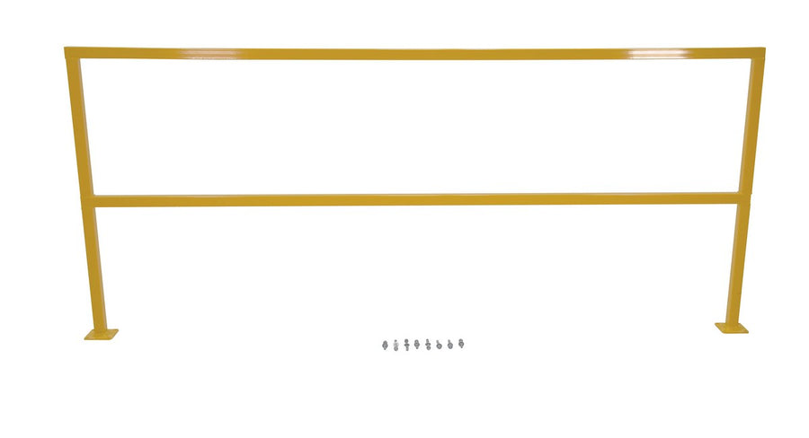 96" Steel Handrail w/ Hardware No Toeboard