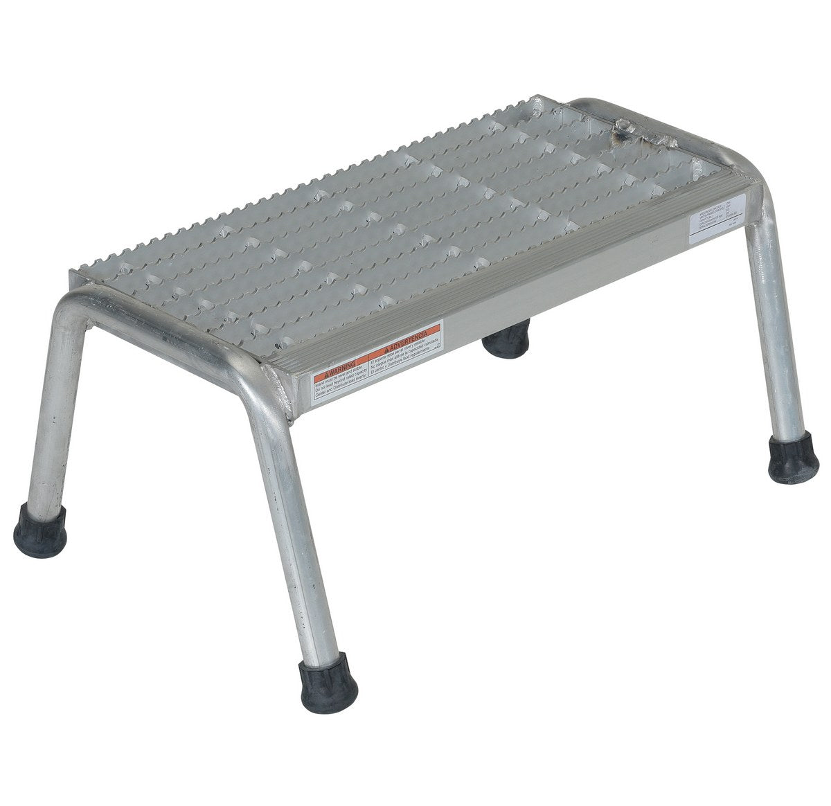 ALUMINUM STEP STAND - 1 STEP - WELDED - Model SSA-1