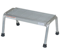 Thumbnail for ALUMINUM STEP STAND - 1 STEP - WELDED - Model SSA-1