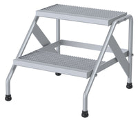Thumbnail for ALUMINUM STEP STAND - 2 STEP KNOCK-DOWN