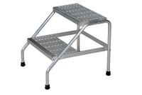 Thumbnail for ALUMINUM STEP STAND - 2 STEP KNOCK-DOWN