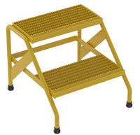 Thumbnail for ALUM STEP STAND - 2 STEP WELDED YELL - Model SSA-2-Y