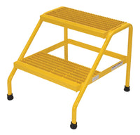 Thumbnail for ALUM STEP STAND - 2 STEP WELDED YELL - Model SSA-2-Y