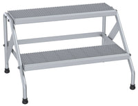 Thumbnail for ALUMINUM WIDE 2-STEP STAND - KNOCK DOWN