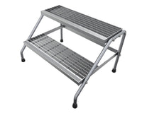 Thumbnail for ALUMINUM WIDE 2-STEP STAND - KNOCK DOWN