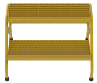 Thumbnail for ALUM STEP STAND- 2 STEP WIDE WELDED YELL - Model SSA-2W-Y
