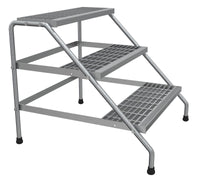 Thumbnail for ALUMINUM WIDE 3-STEP STAND - KNOCK DOWN - Model SSA-3W-KD