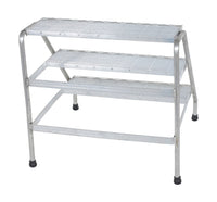 Thumbnail for ALUMINUM STEP STAND - 3 STEP WIDE WELDED - Model SSA-3W