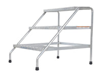 Thumbnail for ALUMINUM STEP STAND - 3 STEP WIDE WELDED - Model SSA-3W