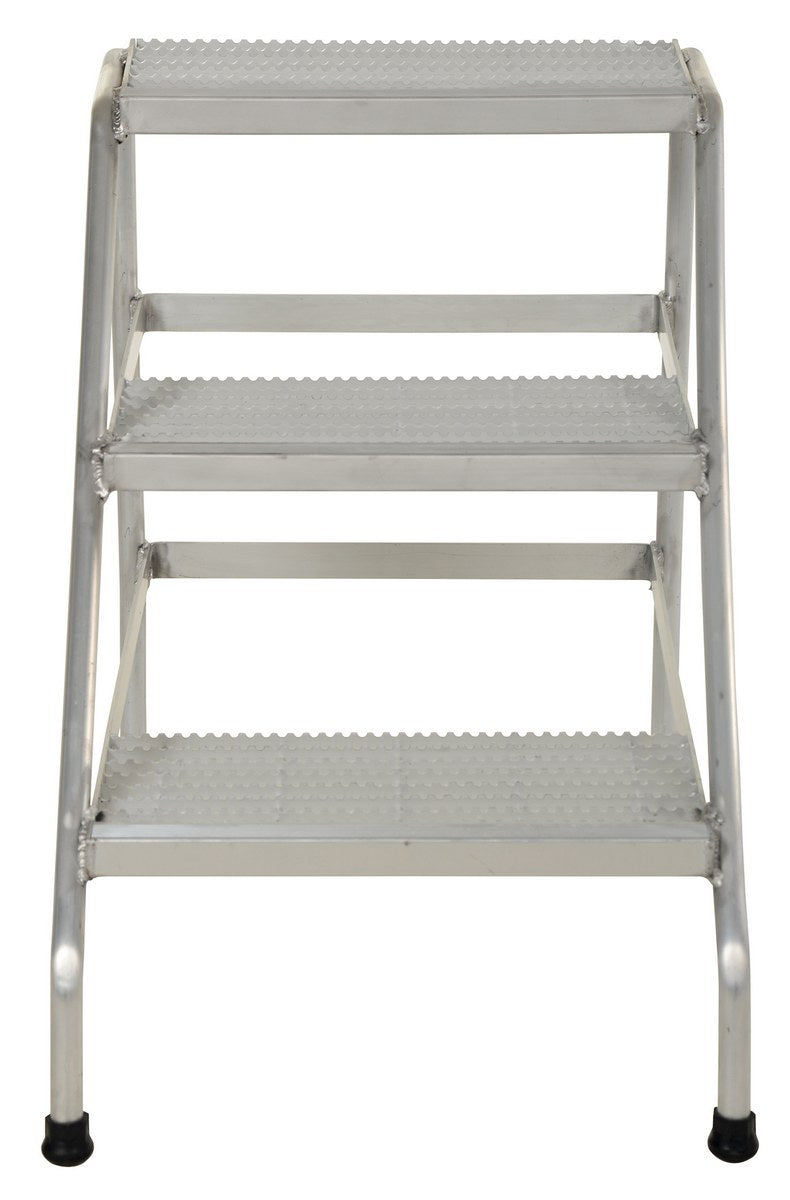 Welded Aluminum Step Stand w/ 3 Steps