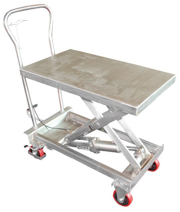 STAINLESS STEEL SCISSOR CART