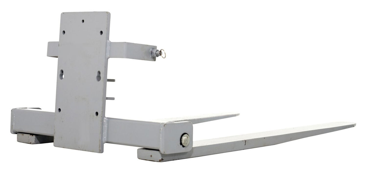 Vestil Steel Counter Balanced Power Lift Adjustable Forks 42" Fork Length Attachment 600 Lb. Capacity Gray