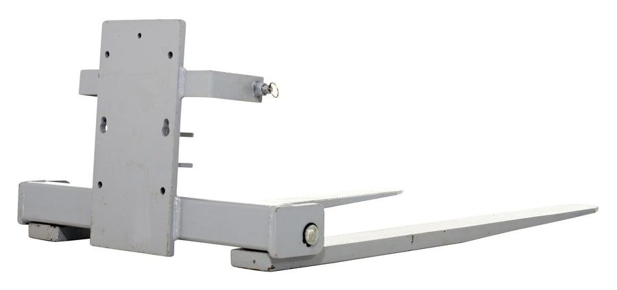 Vestil Steel Counter Balanced Power Lift Adjustable Forks 42" Fork Length Attachment 600 Lb. Capacity Gray